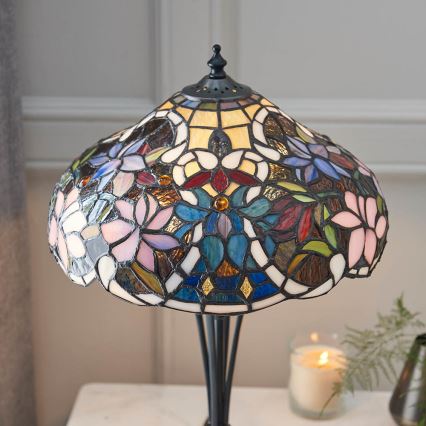 Endon 64327 - Stolna lampa SULLIVAN 2xE14/40W/230V pr. 30 cm