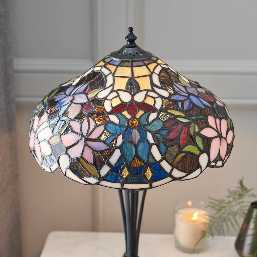 Endon 64327 - Stolna lampa SULLIVAN 2xE14/40W/230V pr. 30 cm