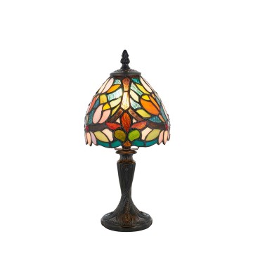 Endon 64331 - Stolna lampa Tiffany SYLVETTE 1xE14/40W/230V promjer 15 cm