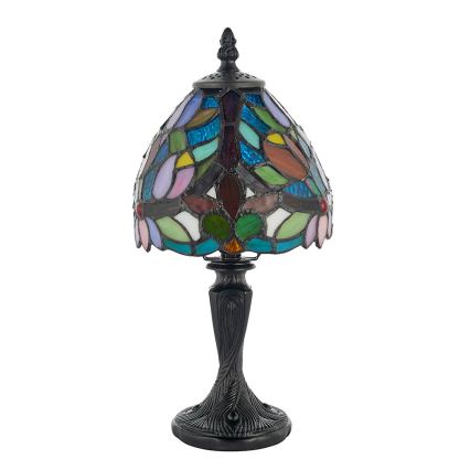 Endon 64331 - Stolna lampa Tiffany SYLVETTE 1xE14/40W/230V promjer 15 cm