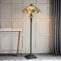 Endon 64383 - Podna lampa Tiffany WILLIOW 2xE27/60W/230V Ø 42,5 cm