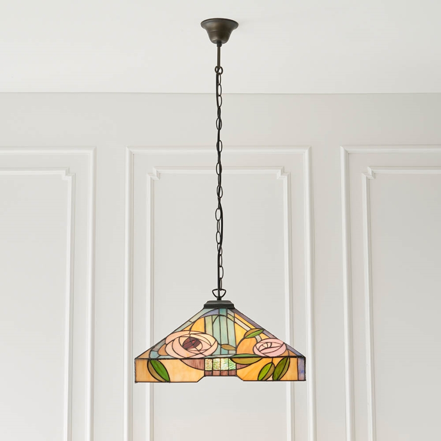 Endon 64384 - Luster na lancu WILLOW 3xE27/60W/230V