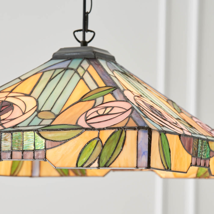 Endon 64384 - Luster na lancu WILLOW 3xE27/60W/230V