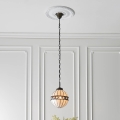 Endon 67044 - Luster na lancu Tiffany FARGO 1xE14/40W/230V Ø 25,5 cm