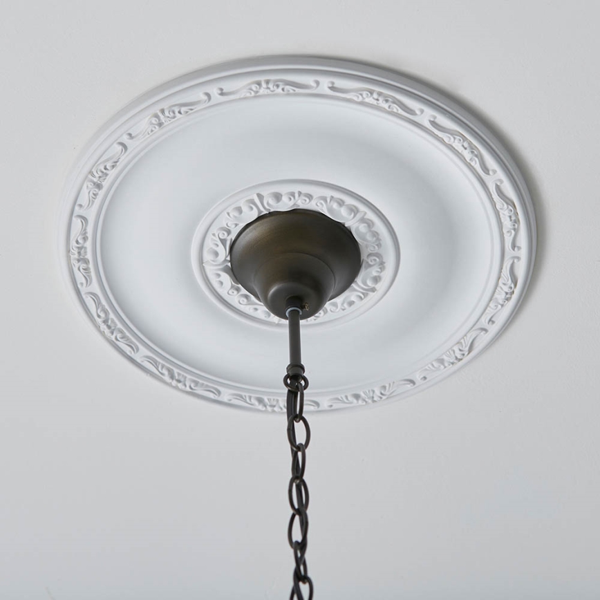 Endon 67045 - Tiffany luster FARGO na lancu, 1xE27/60W/230V, promjer 40 cm