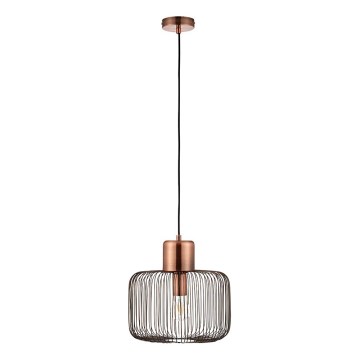 Endon 68986 - Viseći luster NICOLA 1xE27/40W/230V bakreni