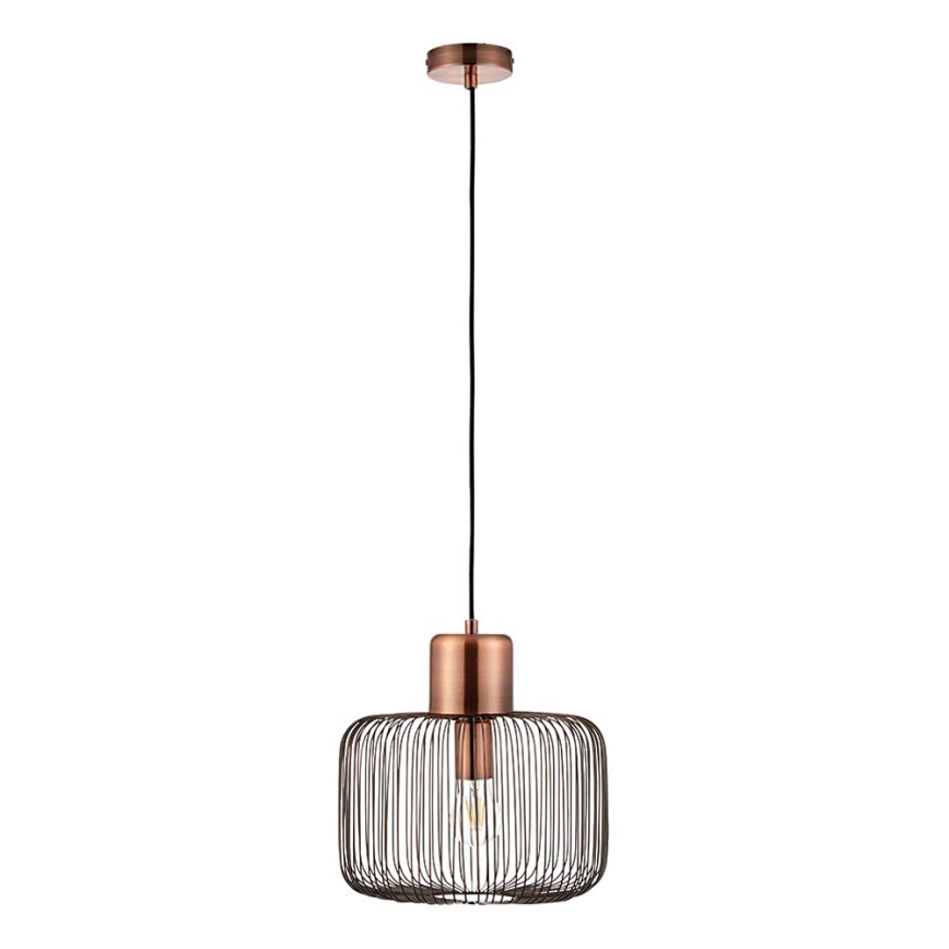 Endon 68986 - Viseći luster NICOLA 1xE27/40W/230V bakreni