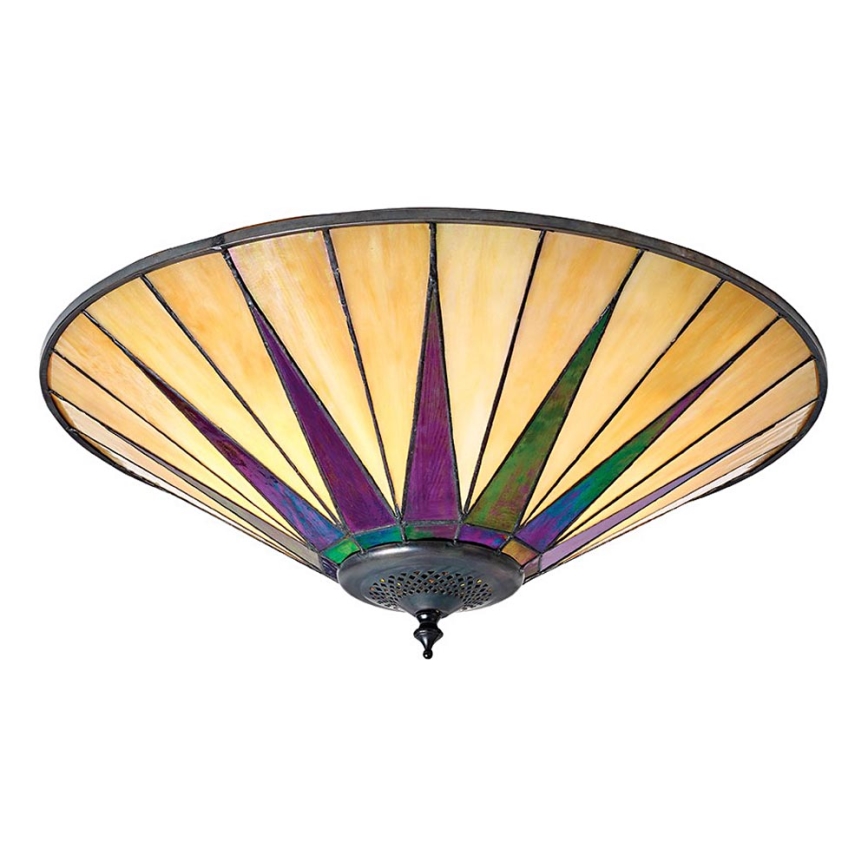 Endon 70240 - Stropna svjetiljka DARK STAR 2xE27/40W/230V pr. 49 cm