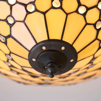 Endon 70242 - Stropna svjetiljka PEARL 2xE27/60W/230V pr. 37 cm