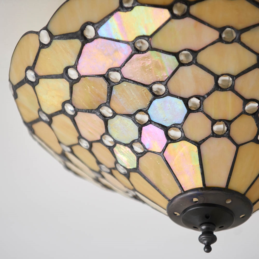 Endon 70242 - Stropna svjetiljka PEARL 2xE27/60W/230V pr. 37 cm