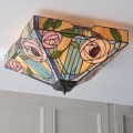 Endon 70698 - Stropna svjetiljka Tiffany WILLOW 2xE27/60W/230V