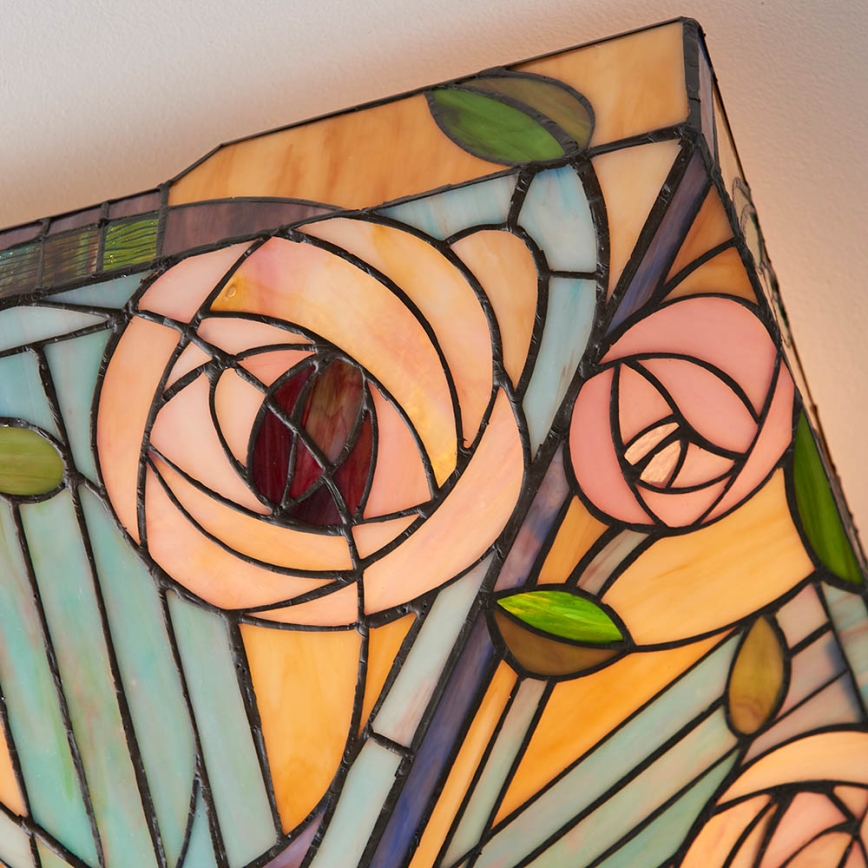 Endon 70698 - Stropna svjetiljka Tiffany WILLOW 2xE27/60W/230V