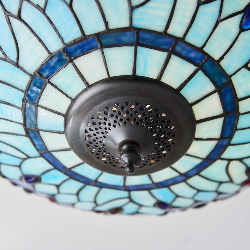 Endon 70722 - Stropna svjetiljka DRAGONFLY 2xE27/60W/230V pr. 41 cm