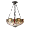 Endon 70759 - Luster na lancu DRAGONFLY 3xE27/60W/230V promjer 41 cm