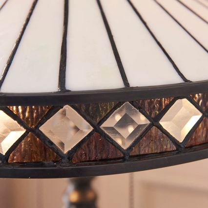 Endon 70935 - Stolna lampa FARGO 2xE27/60W/230V pr. 41,5 cm