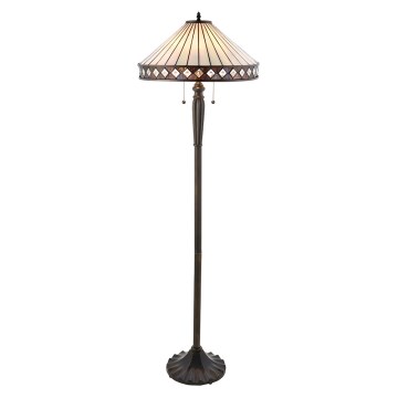 Endon 70936 - Podna lampa FARGO 2xE27/60W/230V promjer 50 cm