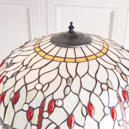 Endon 70940 - Stojeća svjetiljka DRAGONFLY 2x E27, 60 W, 230 V, Ø 50 cm