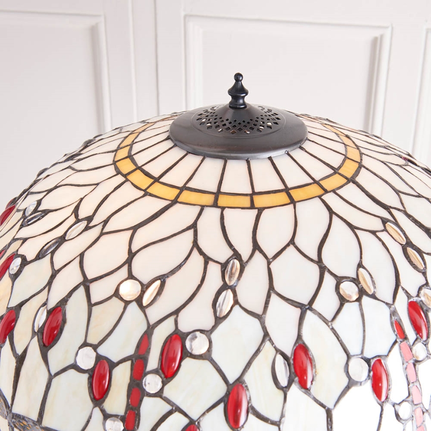 Endon 70940 - Stojeća svjetiljka DRAGONFLY 2x E27, 60 W, 230 V, Ø 50 cm