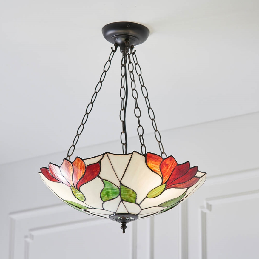 Endon 70946 - Luster na lancu BOTANICA 3xE27/60W/230V pr. 45 cm