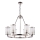 Endon 74128 - Luster na lancu EASTON 6xE14/6W/230V sjajni krom