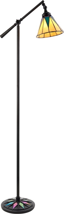 Endon 74355 - Podna lampa DARK STAR 1xE14/40W/230V