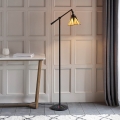 Endon 74355 - Podna lampa Tiffany DARK STAR 1xE14/40W/230V