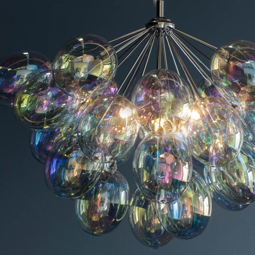 Endon 76450 - Luster na sajli INFINITY 6xG9/28W/230V višebojan