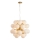 Endon 76499 - Luster na sajli OSCAR 28xG9/18W/230V zlatni