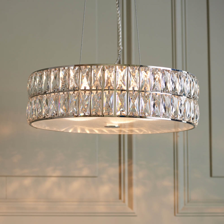 Endon 76513 - LED luster na sajli VERINA 5xLED/5W/230V sjajni krom
