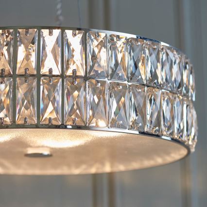 Endon 76513 - LED luster na sajli VERINA 5xLED/5W/230V sjajni krom