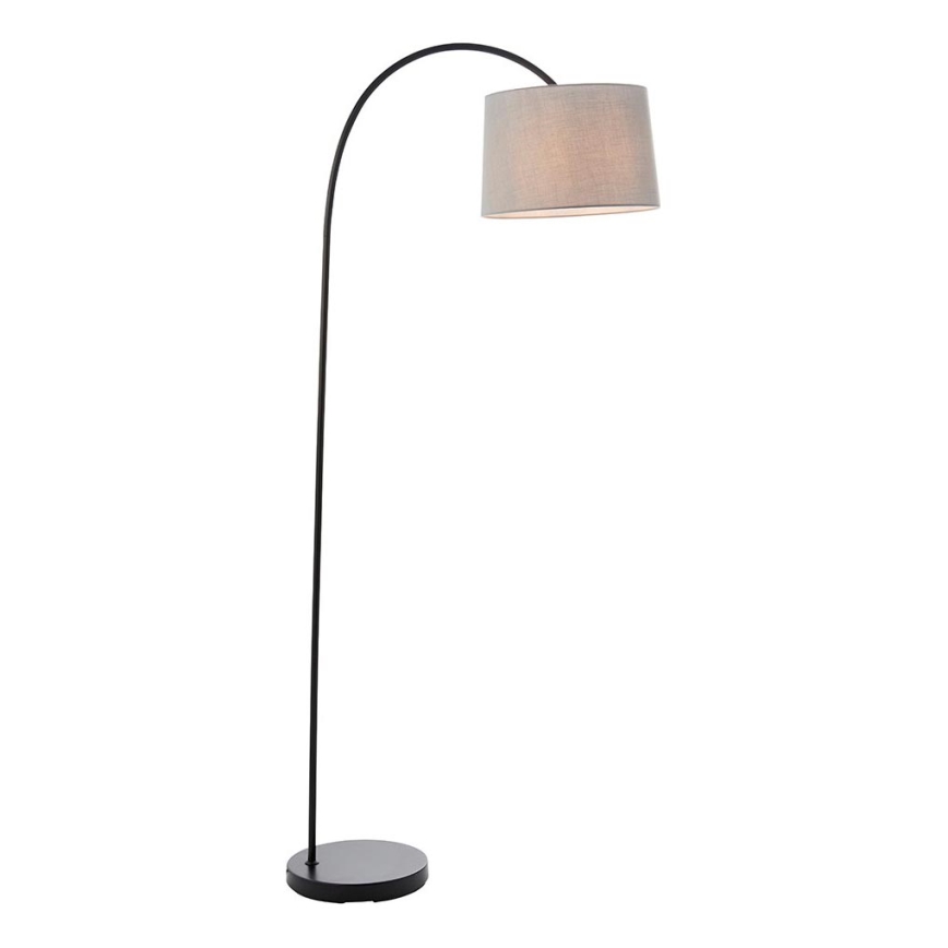 Endon 78163 - Podna lampa CARLSON 1xE27/60W/230V siva/crna