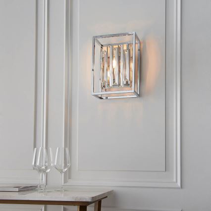 Endon 81932 - Zidna svjetiljka ACADIA 1xE14/40W/230V sjajni krom