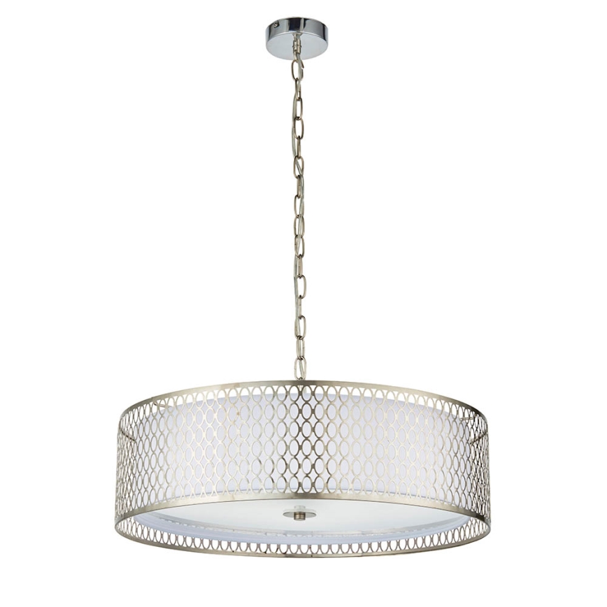 Endon 81969 - Luster na lancu CORDERO 3xE27/10W/230V mat krom