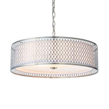Endon 81969 - Luster na lancu CORDERO 3xE27/10W/230V mat krom