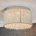 Endon 81980 - Kristalno stropno svjetlo GALINA 10xG9/25W/230V mat krom