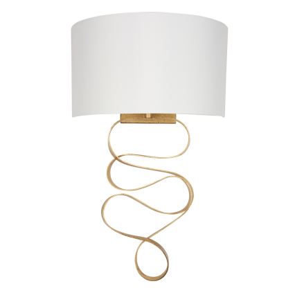 Endon 82070 - Zidna lampa 1xE27/10W/230V bijela/mesing