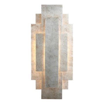 Endon 90451 - Zidna svjetiljka ALZARE 2xG9/3W/230V bijela patina