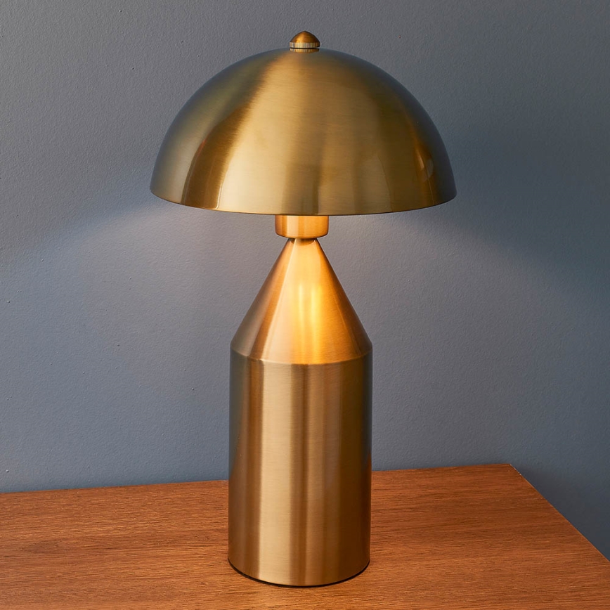 Endon 90522 - Stolna lampa NOVA 1xE27/60W/230V mesing