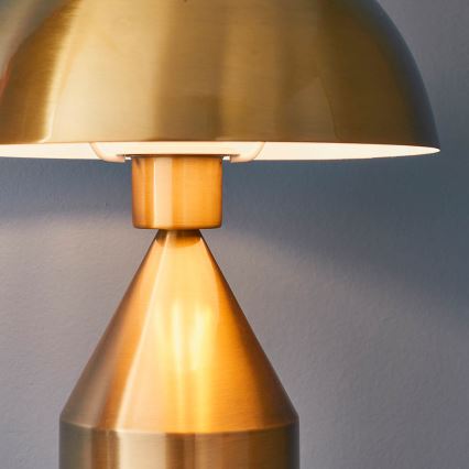 Endon 90522 - Stolna lampa NOVA 1xE27/60W/230V mesing