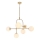 Endon 90842 - Luster na šipci 6xE14/7W/230V mesing/bijela