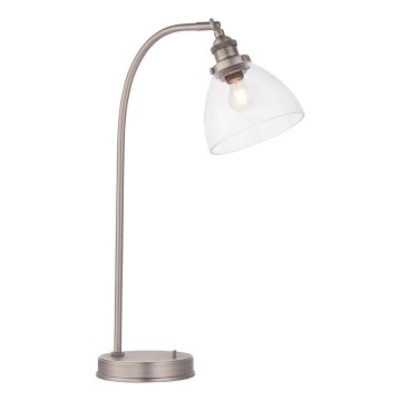 Endon 91740 - Stolna lampa HANSEN 1xE14/40W/230V mat krom