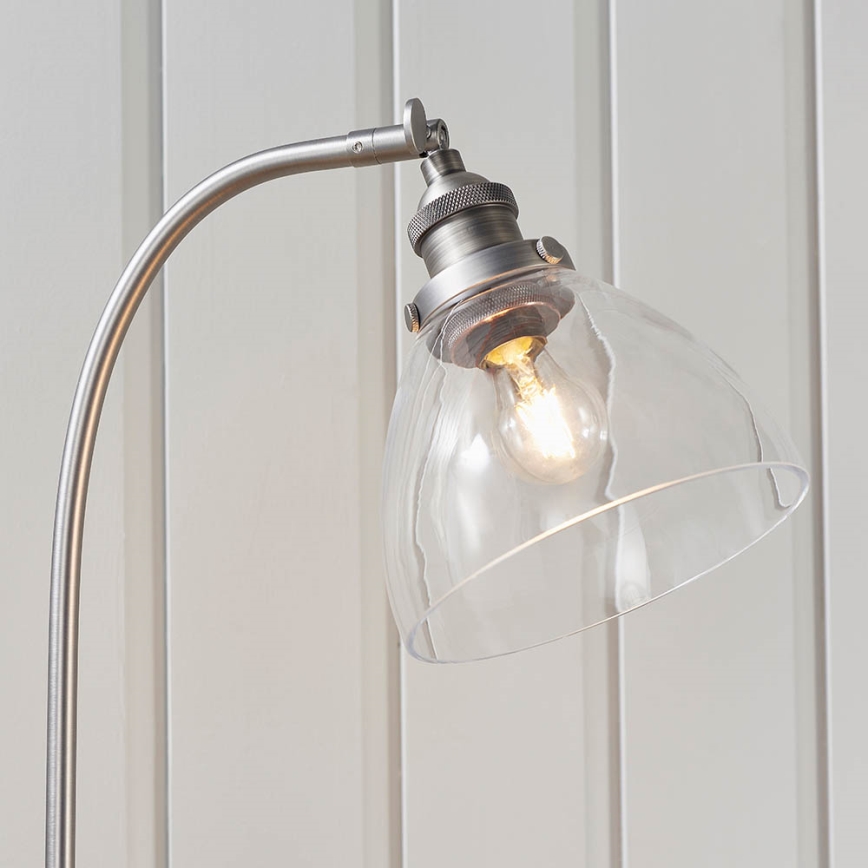 Endon 91740 - Stolna lampa HANSEN 1xE14/40W/230V mat krom