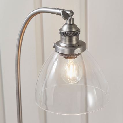 Endon 91740 - Stolna lampa HANSEN 1xE14/40W/230V mat krom