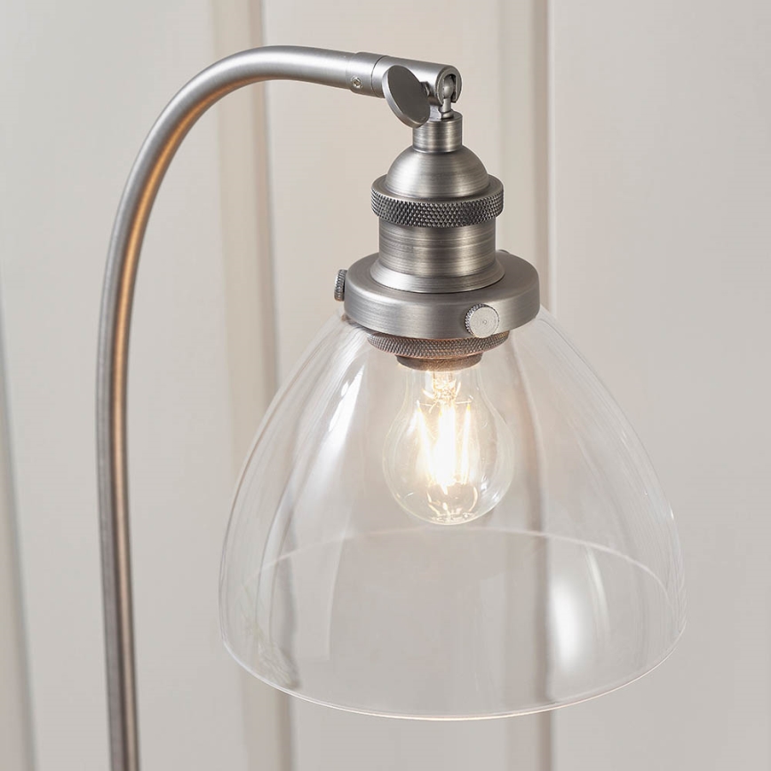 Endon 91740 - Stolna lampa HANSEN 1xE14/40W/230V mat krom