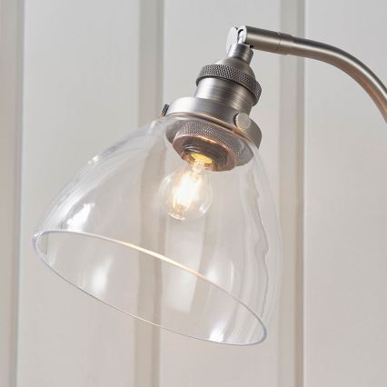 Endon 91740 - Stolna lampa HANSEN 1xE14/40W/230V mat krom