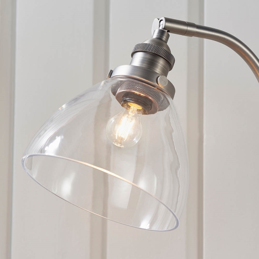 Endon 91740 - Stolna lampa HANSEN 1xE14/40W/230V mat krom