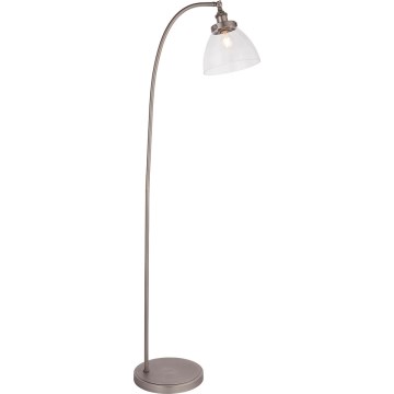 Endon 91741 - Podna lampa HANSEN 1xE27/40W/230V matni krom