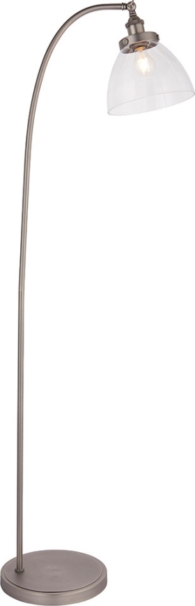 Endon 91741 - Podna lampa HANSEN 1xE27/40W/230V matni krom