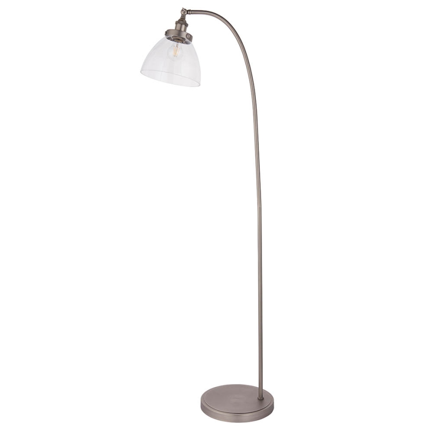 Endon 91741 - Podna lampa HANSEN 1xE27/40W/230V matni krom