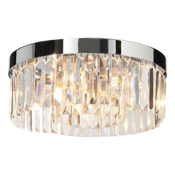 Endon 91811 - Kupaonska stropna svjetiljka SHIMMER 5xG9/18W/230V IP44 sjajni krom